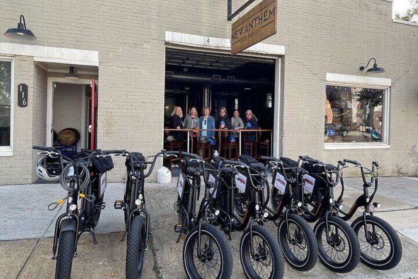 Half-Day E-Bike Tour of Wilmington's Historic Sites and Breweries