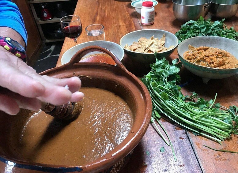 Picture 6 for Activity San Miguel de Allende: Mexican Cooking Class | Mole & Salsas