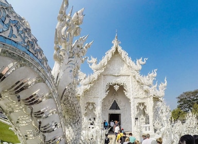 Chiang Rai: templo blanco privado de 2 días y triángulo dorado
