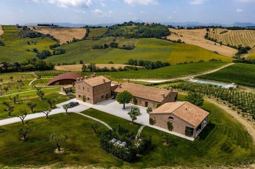 Filodivino resort view from above