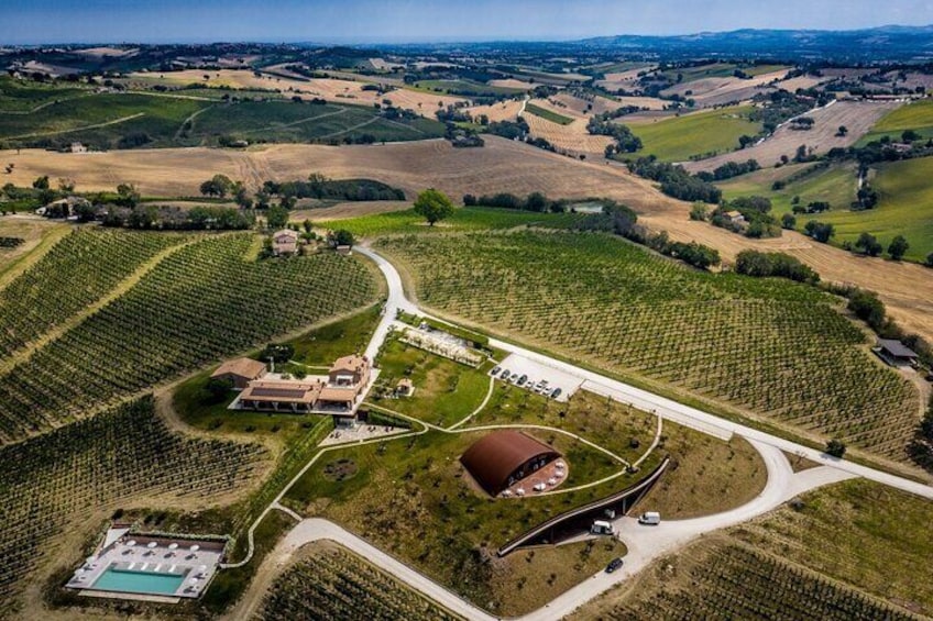 Filodivino resort view from above