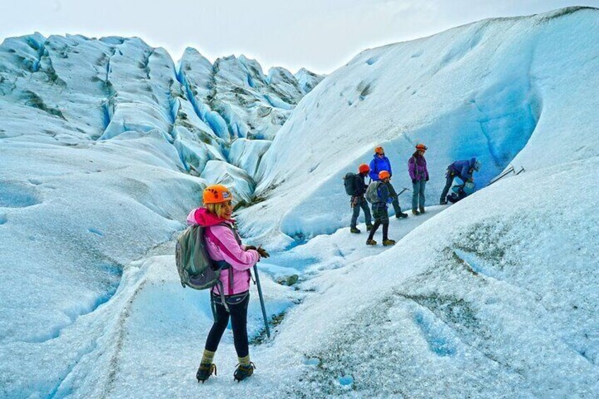 Full day Exploradores Glacier Ice Trek from Puerto Tranquilo 