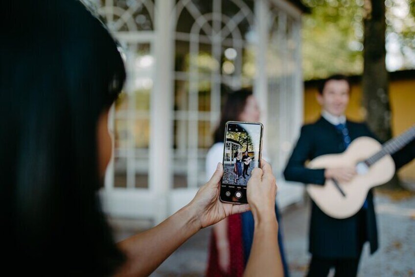 Gazebo Memories: Capture the joy of live performances by the iconic gazebo, where each photo tells a story of music and discovery.