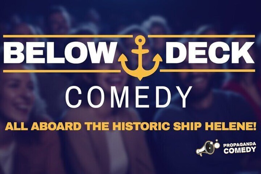 2 Hours Below Deck English Comedy on a Boat Admission Ticket