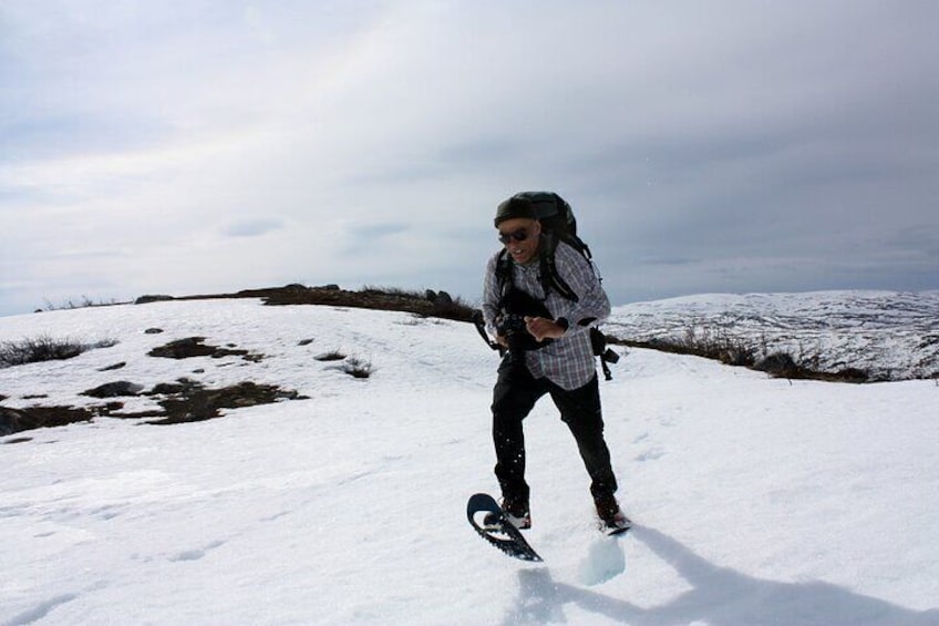 Ice Fishing Experience and Snowshoe Hike with Local