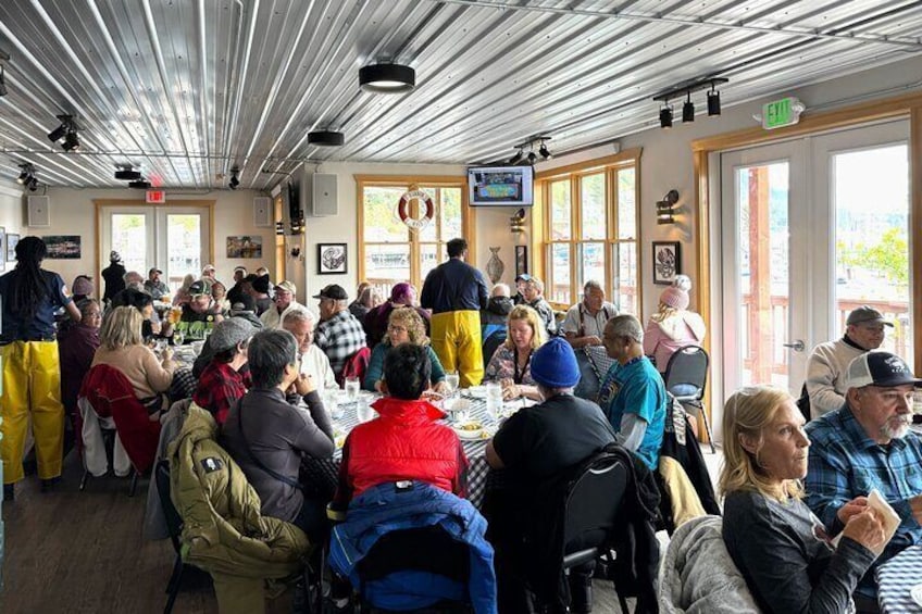 Lumberjack Show and Harbor Haus Crab Feast