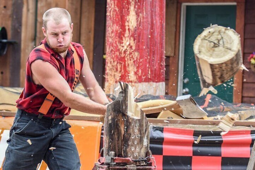Lumberjack Show and Harbor Haus Crab Feast