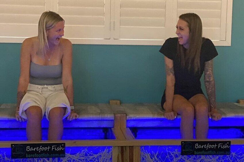 Enjoy a Fish Spa at Barefoot Fish!