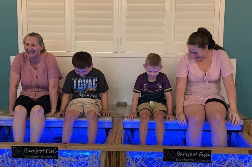 Enjoy a Fish Spa at Barefoot Fish!