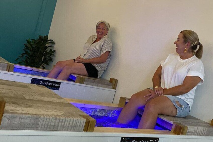 Enjoy a Fish Spa at Barefoot Fish!