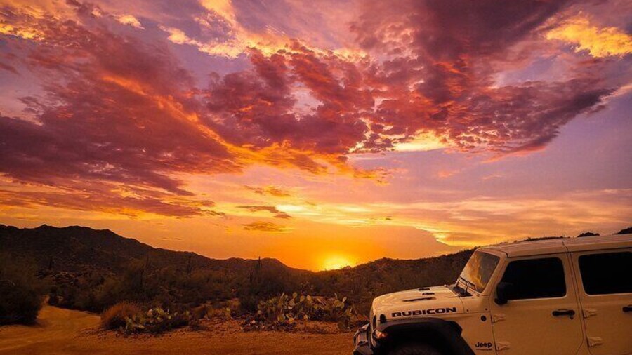 Offroad Sonoran Desert Adventure and Sunset