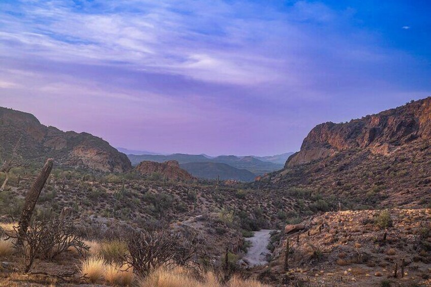 Offroad Sonoran Desert Adventure and Sunset 