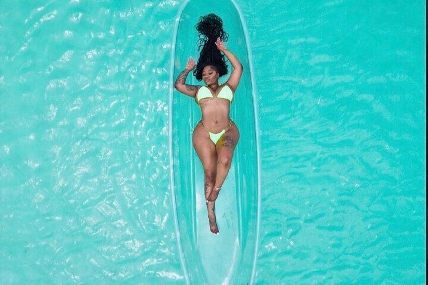 Montego Bay Clear Kayak Photoshoot & Hip Strip Shopping