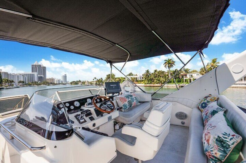 48ft Private Yacht Rental, Miami, Bachelorette, Birthdays, Party