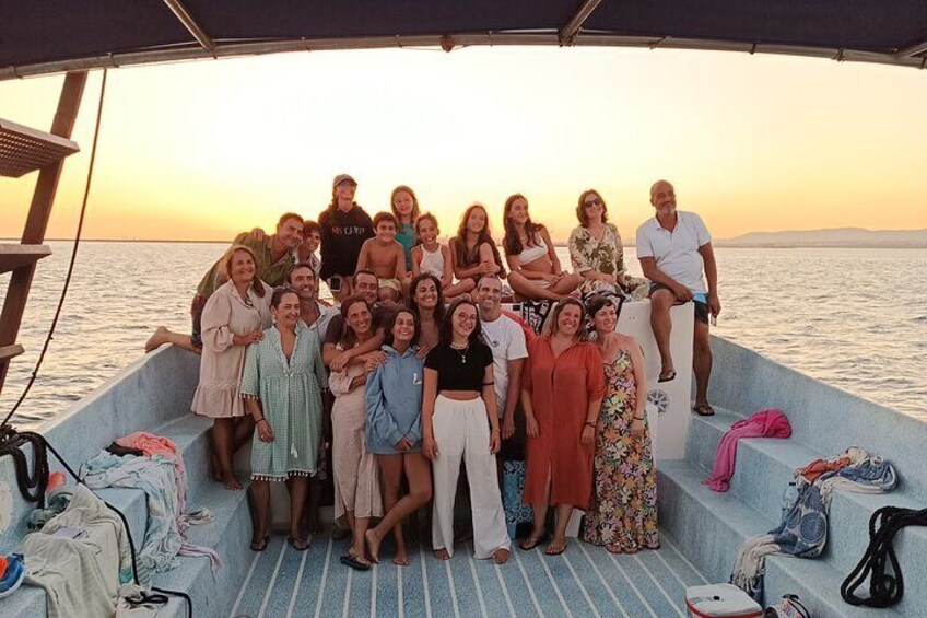 Private Sunset Boat Tour with Tapas and Drinks in Olhão