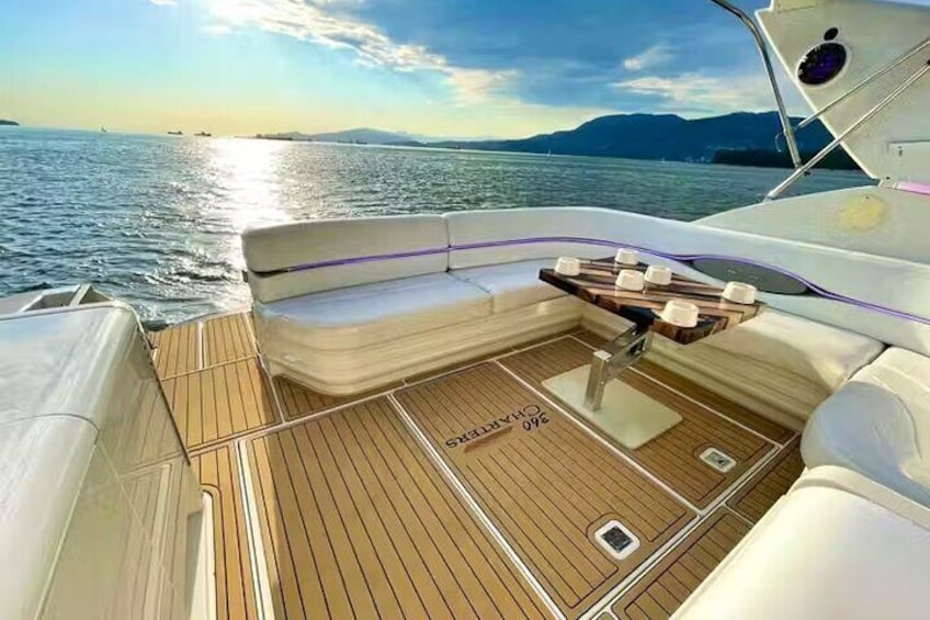 Private Yacht Charter Downtown Vancouver