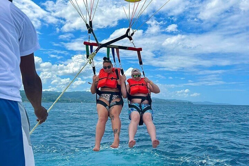 Parasailing in Montego Bay