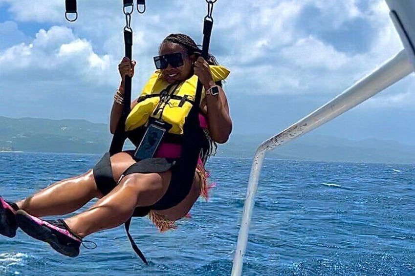 Parasailing in Montego Bay