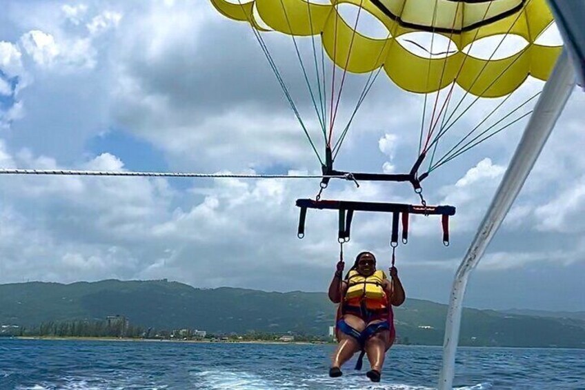 Parasailing in Montego Bay