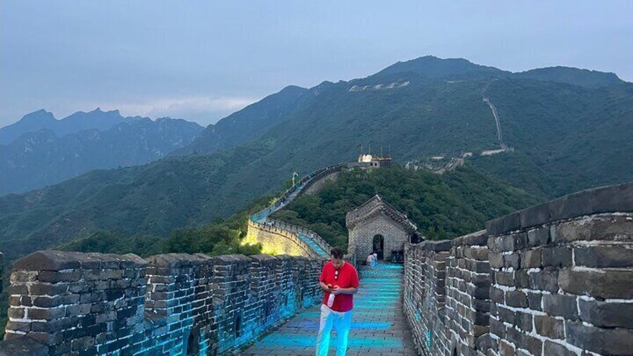 Busda-e:Mutianyu Great Wall Night Tour by Bus with Guide