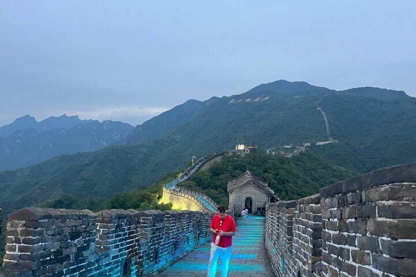 Busda-e:Mutianyu Great Wall Night Tour by Bus with Guide