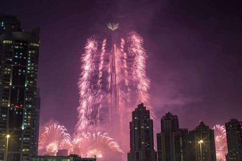 New Eve 2025 Party with Burj Khalifa Fireworks