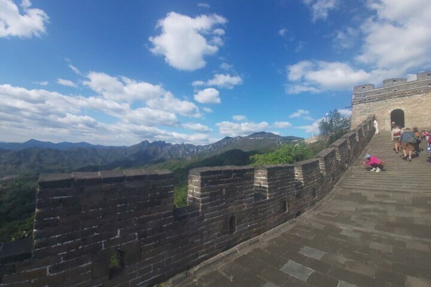 Mutianyu Great Wall Small Group Tour with lunch and admissions.