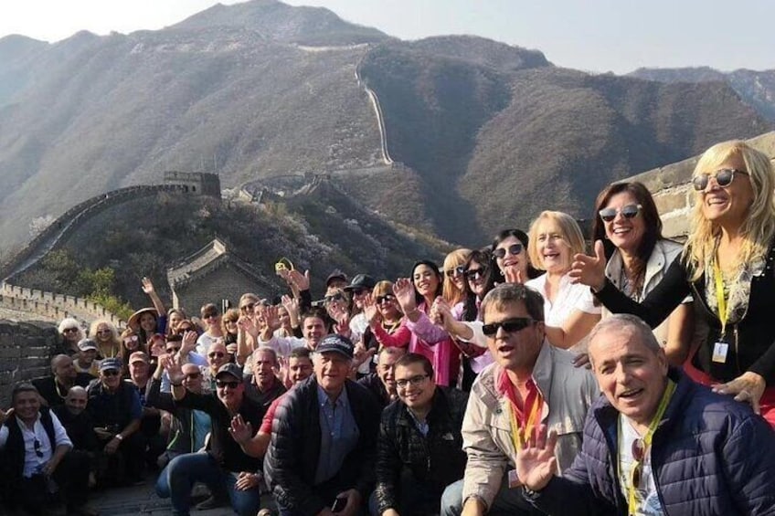 Mutianyu Great Wall Small Group Tour with lunch and admissions.