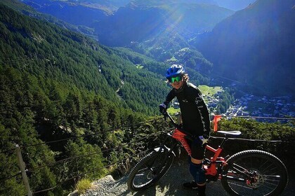 3 Hours Guided Mountain Biking in Zermatt