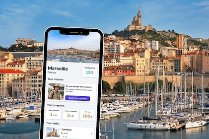 Marseille Exploration Private Game and City Tour on your Phone