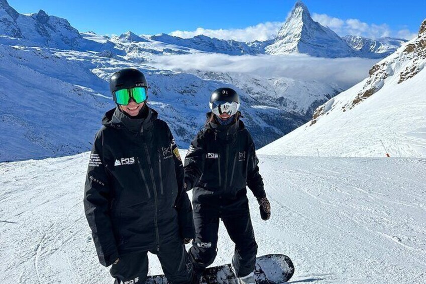  VIP Ski or Snowboard Lesson - Full Day Zermatt