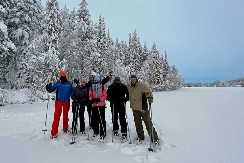 Snowshoe Hike in Levi