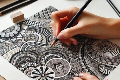 Zentangle Group Workshop Creative Mindfulness in the Piemonte