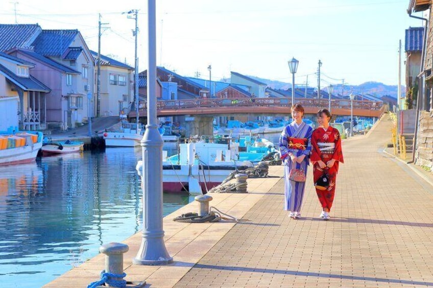 Kimono Experience in Toyama Hokuriku