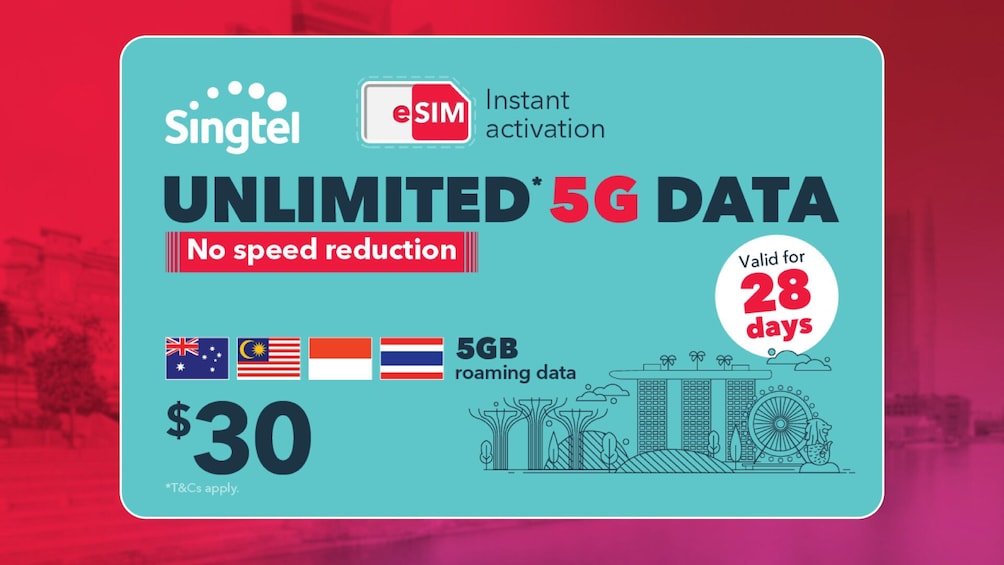 Singtel Data E-SIM