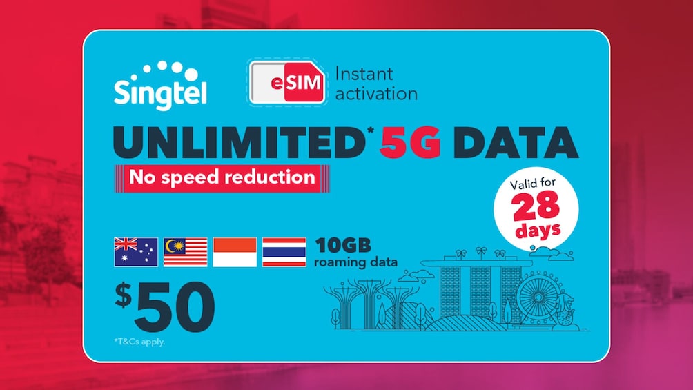 Singtel Data E-SIM