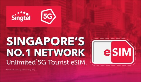 Best Singapore 5G/4G Data eSIM - Unlimited 5G Data