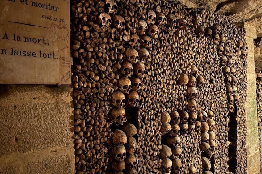 Paris Catacombs Pre-booked Tickets with an Audio Guide