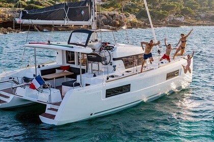 Luxury Catamaran in the Maddalena Archipelago from PALAU