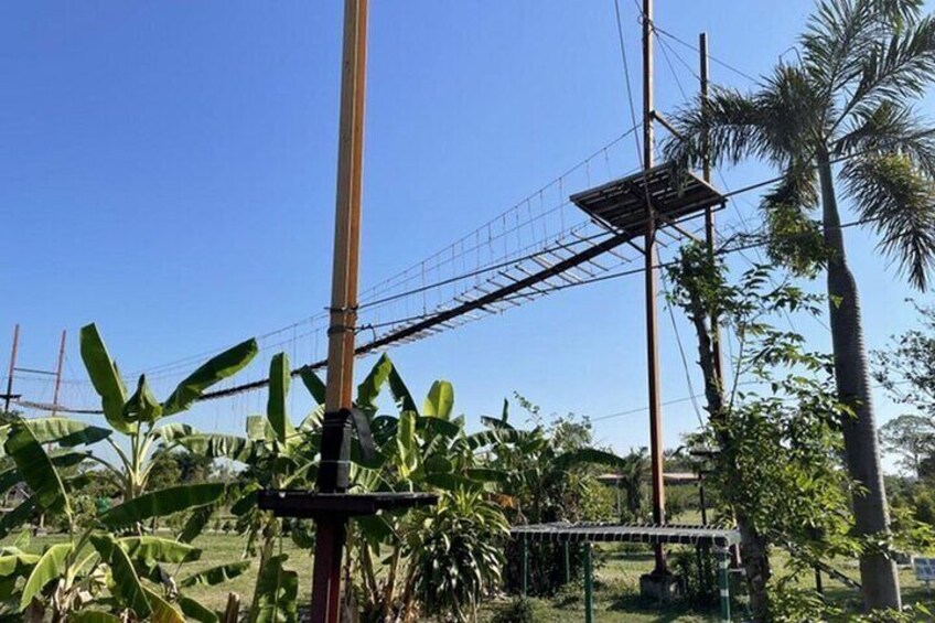 Pattaya Zipline Adventure with Buddha Mountain View