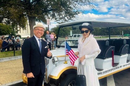 American History and DC Monuments Tour by Covered Vintage Car