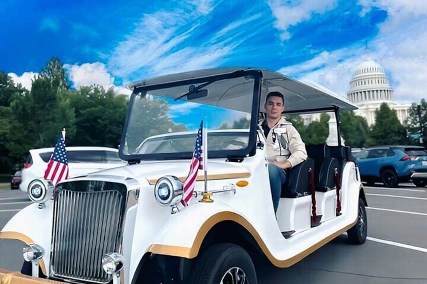 DC’s Monuments & National Mall Guided Tour by Electric Cart