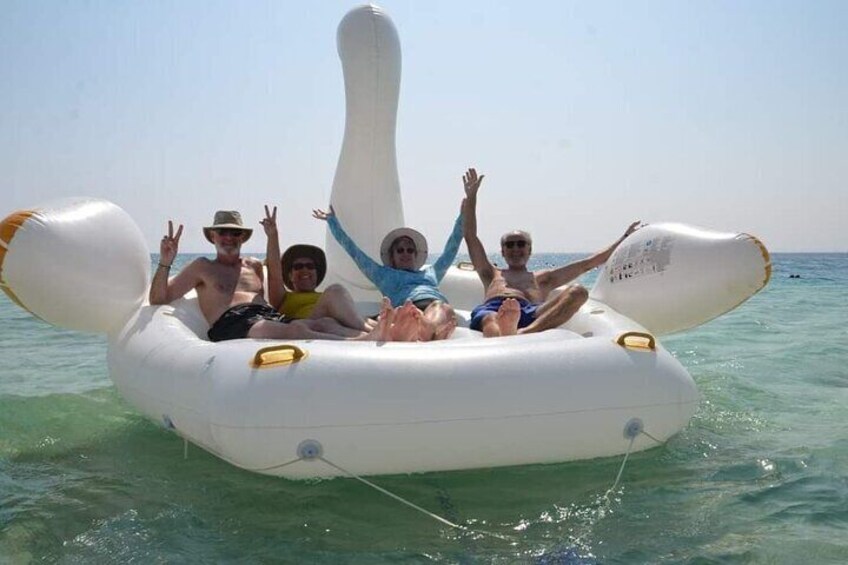 Fun on Magawish Island Water Sports Parasailing & Lunch -Hurghada