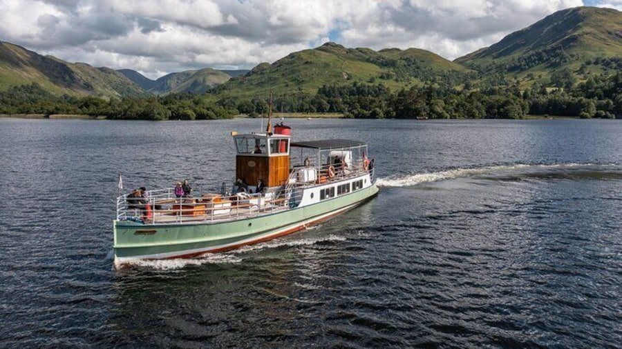 Western Belle sailing on Ullswater