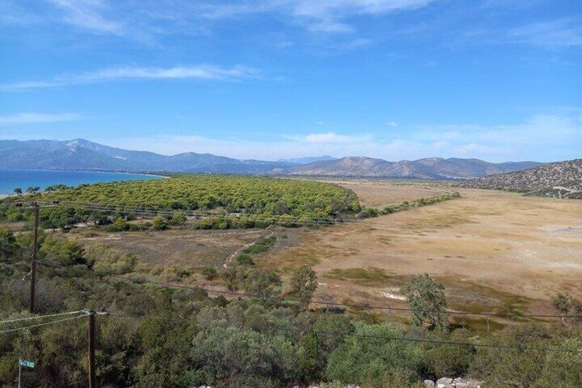 Marathon landscape view