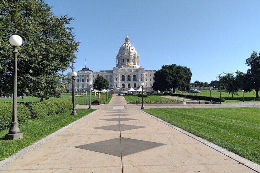 Minnesota St. Paul State Capitol Self-Guided Walking Tour