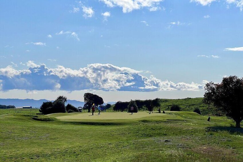 Late winter afternoon at Whakatane Golf Club