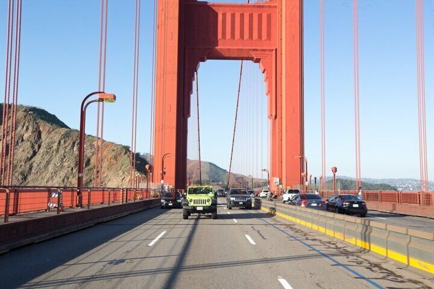 Alcatraz Combo with San Francisco Private Group City Tour in Jeep