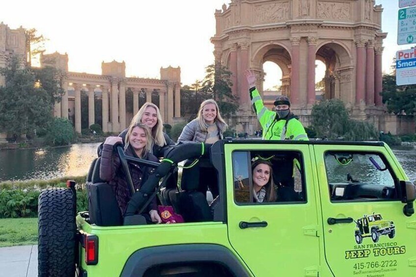 Alcatraz Combo with San Francisco Private Group City Tour in Jeep