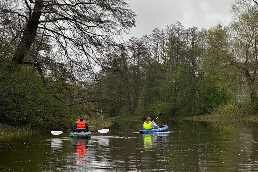 Private Kayaking Experience in Fyris Lake 
